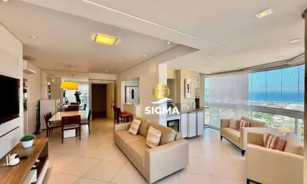 Apartamento com 3 suítes à venda, 130 m² por r$ 1.400.000 - enseada - guarujá/sp.