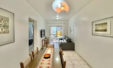 Apartamento com 2 dormitórios à venda, 80 m² por R$ 450.000 - Pitangueiras - Guarujá/SP.