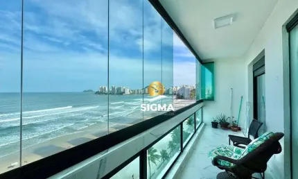 Apartamento com 2 dormitórios sendo 1 suíte  à venda, 65 m² por r$ 950.000 - pitangueiras - guarujá/sp