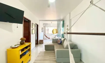 Apartamento com 1 dormitório à venda, 60 m² por R$ 350.000 - Jardim Astúrias - Guarujá/SP.