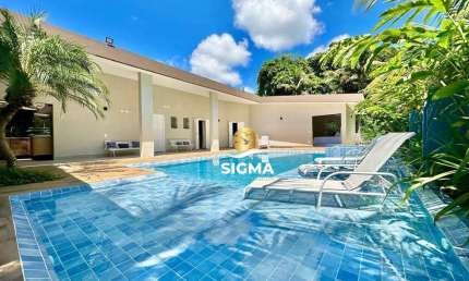 Casa com 7 Suítes à venda, 460 m² por R$ 4.800.000 - Jardim Acapulco - Guarujá/SP.