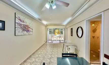 Apartamento com 2 dormitórios à venda, 85 m² por r$ 450.000,00 - pitangueiras - guarujá/sp