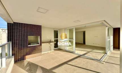 PRÉDIO NOVO - Apartamento com 3 Suítes à venda, 142 m² por R$ 1.100.000 - Pitangueiras - Guarujá/SP.