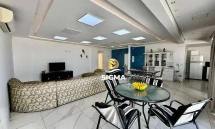 Cobertura com 3 Quartos sendo 1 suíte à venda, 200 m² por R$ 1.090.000 - Pitangueiras - Guarujá/SP.