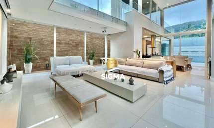 Casa alto padrão om   4 suítes à venda, 458 m² por R$ 3.500.000 - Jardim Guaiuba - Guarujá/SP