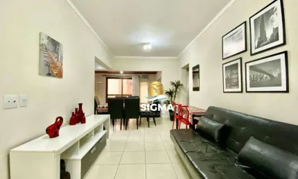 Flat com 1 dormitório à venda, 55 m² por R$ 365.000,00 - Pitangueiras - Guarujá/SP