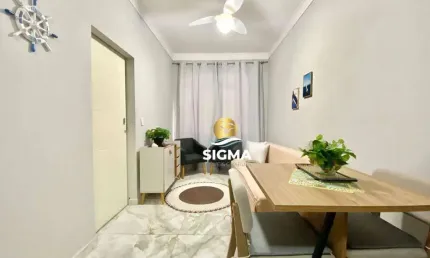 Apartamento com 1 dormitório à venda, 35 m² por r$ 320.000,00 - pitangueiras - guarujá/sp
