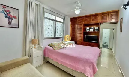 Kitnet com 1 dormitório à venda, 38 m² por r$ 320.000,00 - pitangueiras - guarujá/sp
