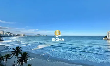 FRENTE MAR - Apartamento com 3 dormitórios sendo 1 suíte à venda, 160 m² por R$ 1.250.000 - Jardim Astúrias - Guarujá/SP.