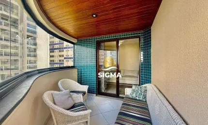 Apartamento com 2 dormitórios à venda, 80 m² por r$ 600.000,00 - pitangueiras - guarujá/sp