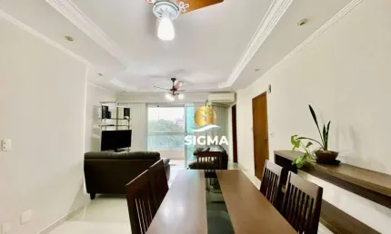 Apartamento com 3 suítes à venda, 100 m² por r$ 765.000 - jardim astúrias - guarujá/sp.