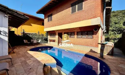 Casa com 4 dormitórios à venda, 220 m² por R$ 1.400.000,00 - Balneario Praia do Perequê - Guarujá/SP