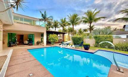 Casa com 4 dormitórios à venda, 300 m² por r$ 2.200.000,00 - pernambuco i - guarujá/sp