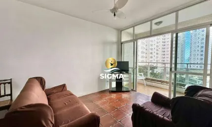 Apartamento com 2 dormitórios à venda, 90 m² por r$ 430.000,00 - praia das pitangueiras - guarujá/sp