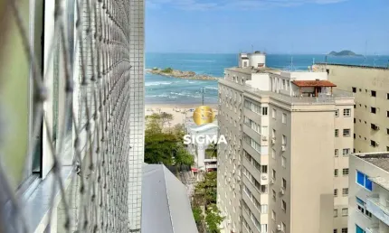 Apartamento com 3 dormitórios à venda, 75 m² por r$ 320.000,00 - pitangueiras - guarujá/sp