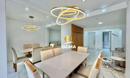 Apartamento com 2 dormitórios à venda, 90 m² por r$ 595.000,00 - pitangueiras - guarujá/sp