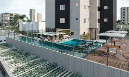 Loft com 2 quartos à venda na Rua Silvino Chaves, Manaíra, João Pessoa
