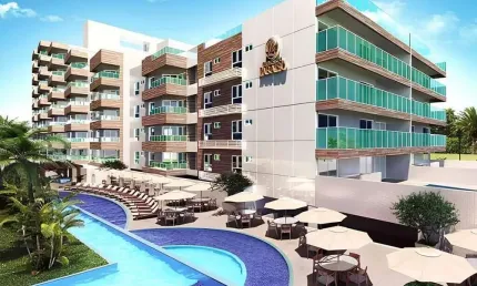 Apartamento à venda no bairro Ponta de Campina - Cabedelo/PB
