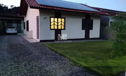 Casa com 3 quartos à venda na av. joao carlos rosa, 1083, itapocu, araquari, 116 m2 por r$ 600.000