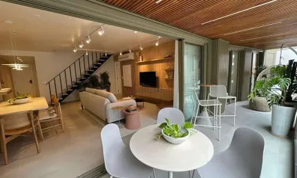 Cobertura Pronta para Morar na Lagoa – 265m² Decorada com Vista para o Cristo Redentor