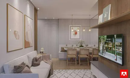 Apartamento à venda no InLife Residence em Santa Bárbara d'Oeste com 2 quartos (1 suíte) e 1 vaga de garagem