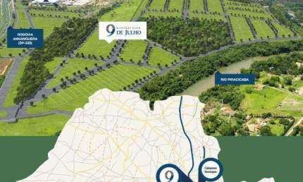 Terreno Industrial á venda Business Park 9 de Julho, em Americana