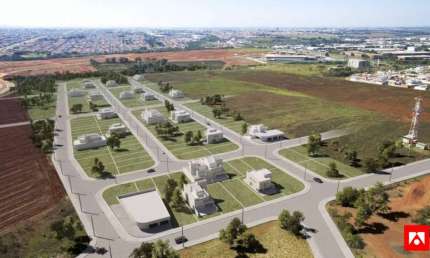 Terreno de esquina à venda no Jardim Souza Queiroz em Santa Bárbara d'Oeste