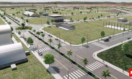 Terreno Comercial à Venda no Loteamento Empresarial Solaris
