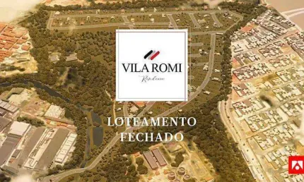 Terreno à venda no residencial vila romi em santa bárbara d'oeste