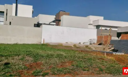 Terreno à venda no residencial jardim firenze em santa bárbara d'oeste.