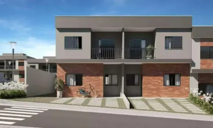 Casa à venda no Residencial Jatobá em Americana com 2 quartos (2 suítes) e 2 vagas de garagem
