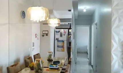 Apartamento à venda no Condomínio Kairós em Santa Bárbara d'Oeste com 2 quartos (1 suíte) e 2 vagas de garagem