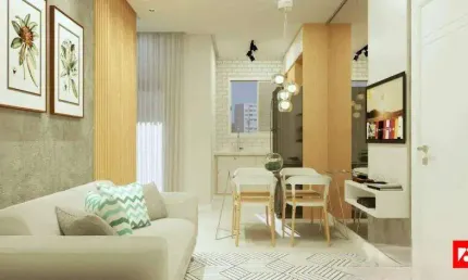 Apartamento à venda no orquídeas residencial, em americana