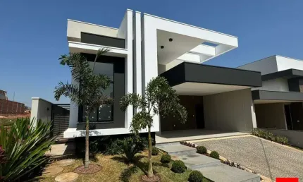 Casa ampla à venda no Condomínio Residencial Jardim Firenze, em Santa Bárbara d'Oeste com 3 suítes e 4 vagas de garagem