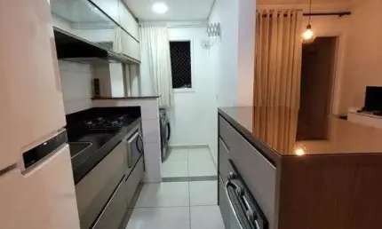 Apartamento à venda no residencial la luna em santa bárbara d'oeste