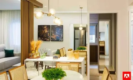 Cobertura à Venda no Condomínio Residencial Boulevard de Rosé em Santa Bárbara d'Oeste com 2 quartos (1 suíte) e 2 vagas de garagem