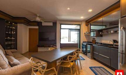 Apartamento à venda no Condomínio Reserva DNA em Ubatuba com 1 quarto (1 suíte) e 1 vaga de garagem