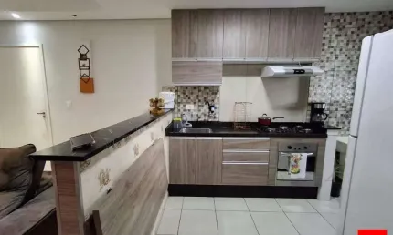 Apartamento à venda no Condomínio Viva Feliz em Santa Bárbara d'Oeste com 2 quartos e 1 vaga de garagem coberta