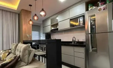Apartamento à venda no residencial imagine em santa bárbara d'oeste com 2 quartos (1 suíte) e 1 vaga de garagem