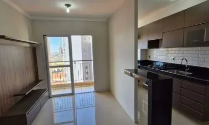 Apartamento para locação no condomínio villa bérgamo residencial em santa bárbara d'oeste com 2 quartos (2 suítes) e 1 vaga de garagem.