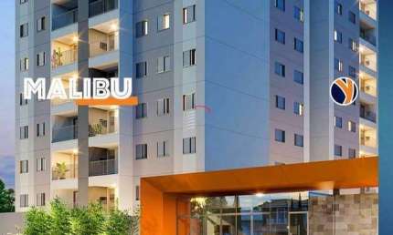 Ed. Malibu - *DIREITOS* + SALDO DEVEDOR - Apartamento a venda com 2 dormitórios (1 suíte), 1 vaga -