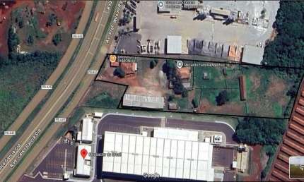 Terreno à venda com 21.200m² de área total -  Marginal da Pr 445 - Londrina, PR