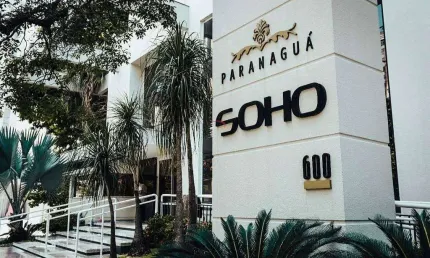 Ed. Paranaguá Soho - Apartamento para locação com 1 suíte, 1 vaga -  Centro, Londrina, PR