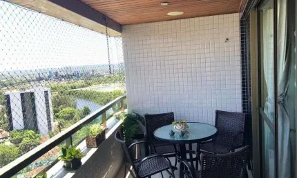 Vendo apartamento de alto padrão | 184m² | 4 suítes | andar alto | lazer completo - Poço da Panela