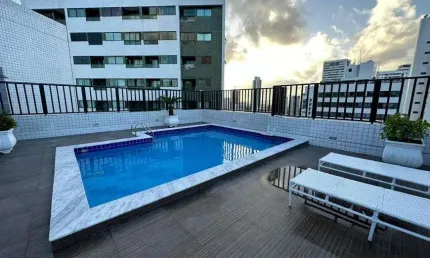 Apartamento para venda possui 89 metros quadrados com 3 quartos em Boa Viagem - Recife - PE