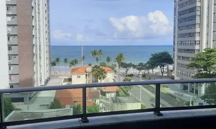 Apartamento em Boa Viagem | 3 quartos - reform. 2 suítes | 96m² | varanda vista mar | lazer completo