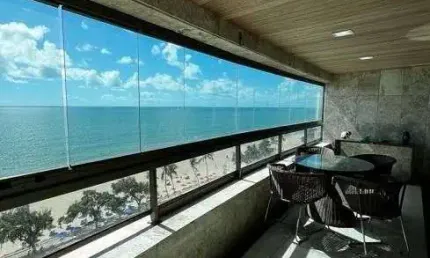 Um verdadeiro ícone na avenida boa viagem. 223m2. 3 suítes, 1 master. lazer completo!!