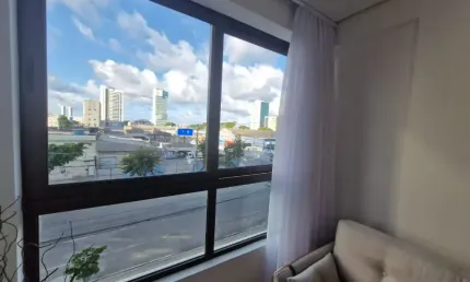 Apartamento no Pina | MOBILIADO | 36 M² - 1 quarto com suíte | lazer completo | perto do Riomar