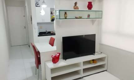 Maravilhoso Flat mobiliado de 32m² para aluguel em Boa Viagem