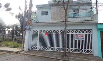 Sobrado, 209 m² - venda por R$ 960.000,00 ou aluguel por R$ 5.460,00/mês - Rudge Ramos - São Bernardo do Campo/SP